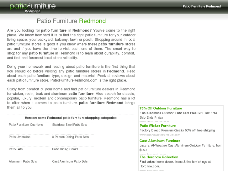 www.patiofurnitureredmond.com