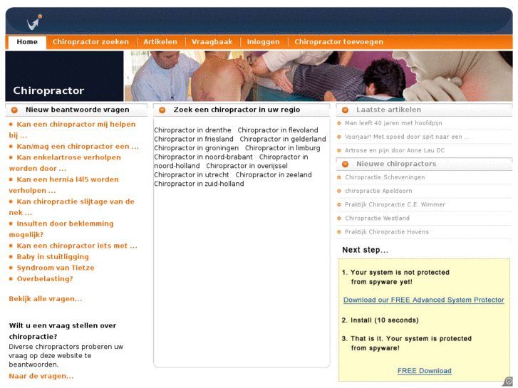 www.chiropractor-info.nl