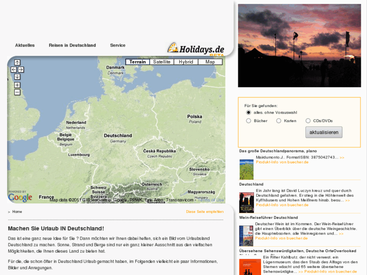 www.holidays.de