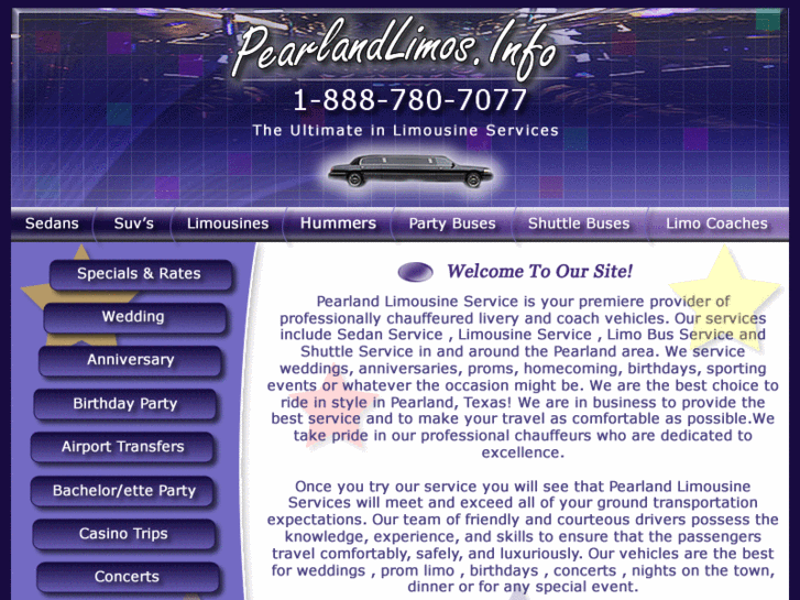 www.pearlandlimos.info
