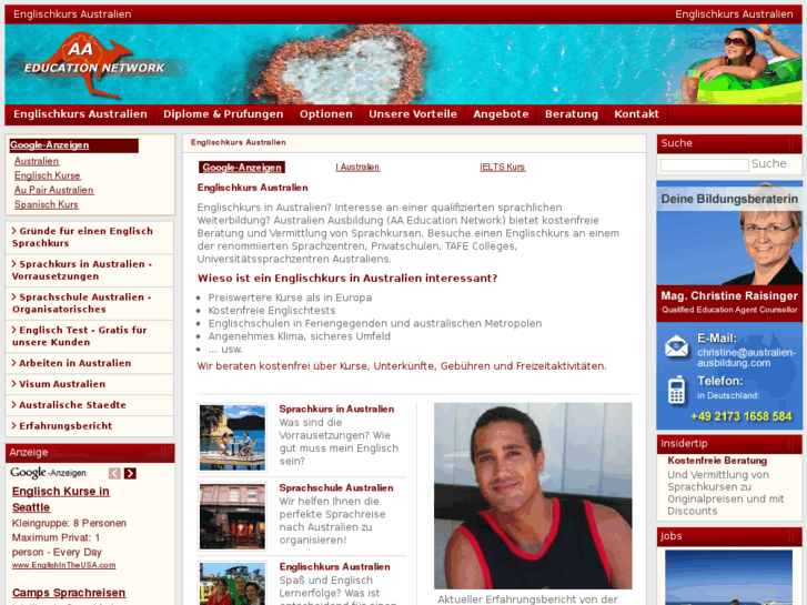 www.englischkurs-australien.de
