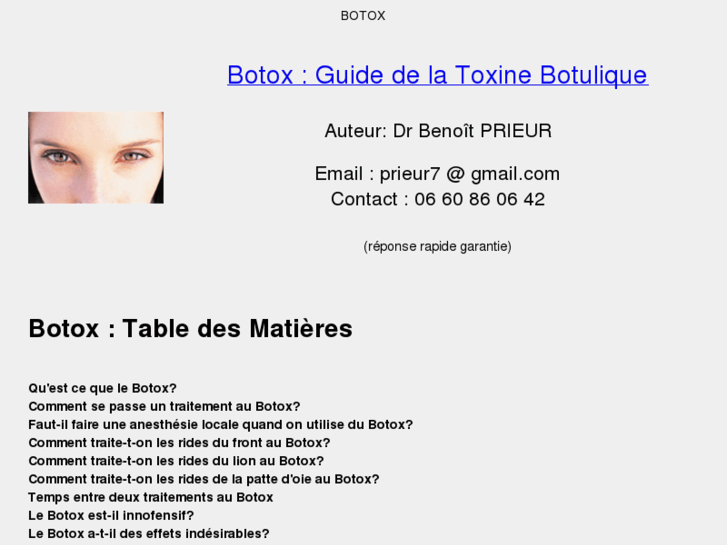 www.toxinebotulique.org