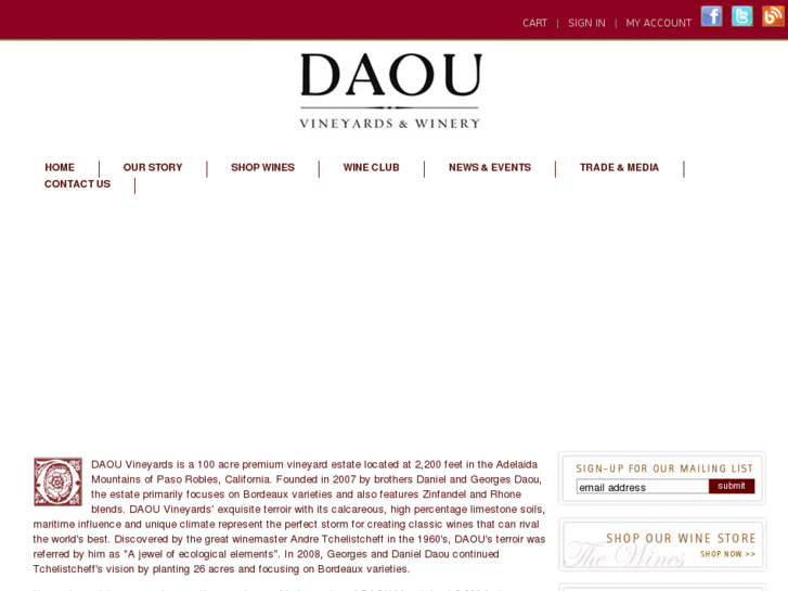 www.daoucellars.com