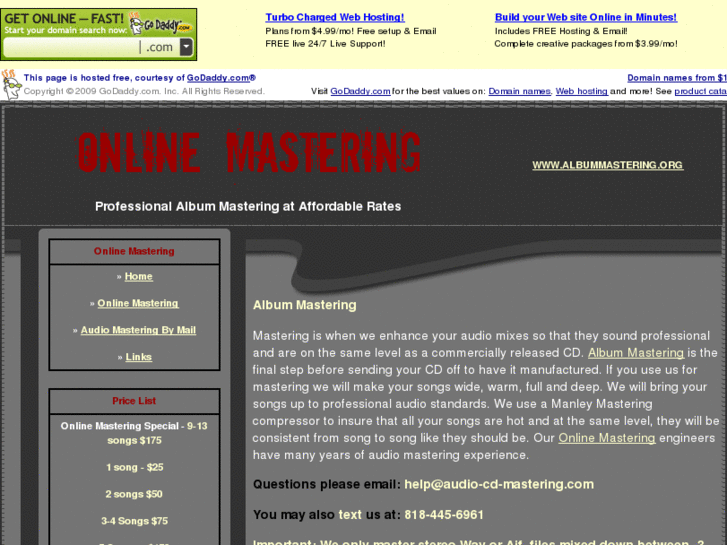 www.albummastering.org