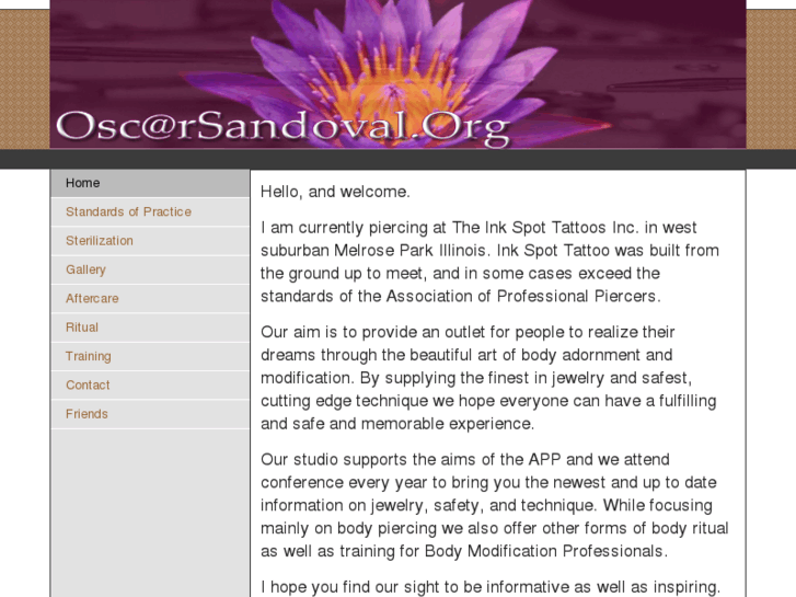 www.oscarsandoval.org