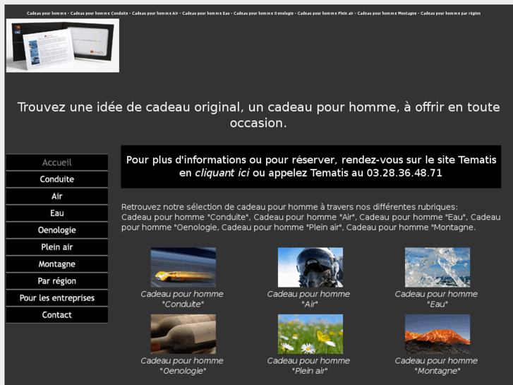 www.cadeaupourhomme.net