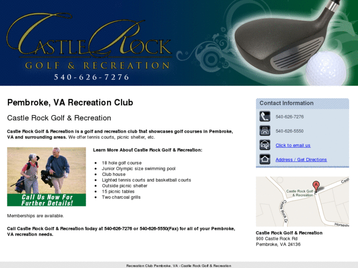 www.castlerockgolfandrec.com