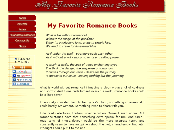 www.my-favorite-romance-books.com