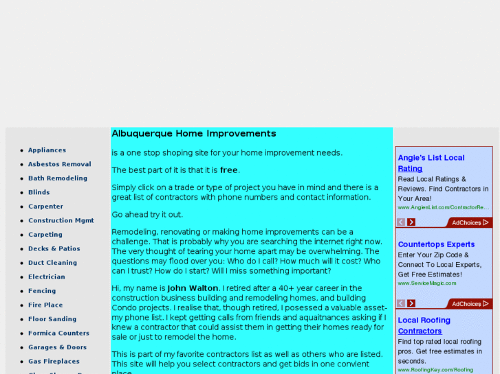 www.albuquerquehomeimprovements.com