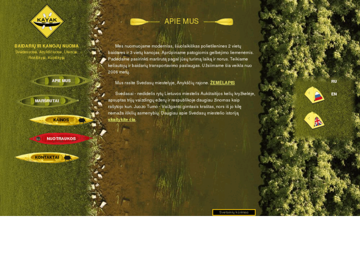 www.kayak.lt