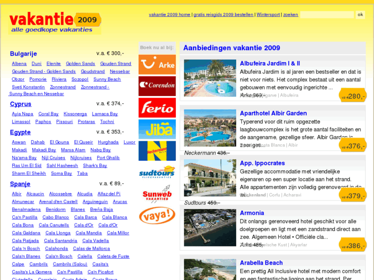 www.vakantie-2009.nl