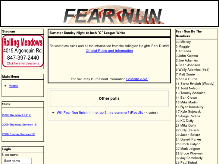 www.fearnunsoftball.com