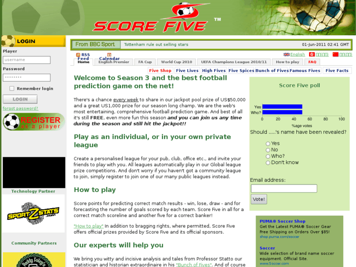 www.scorefive.com