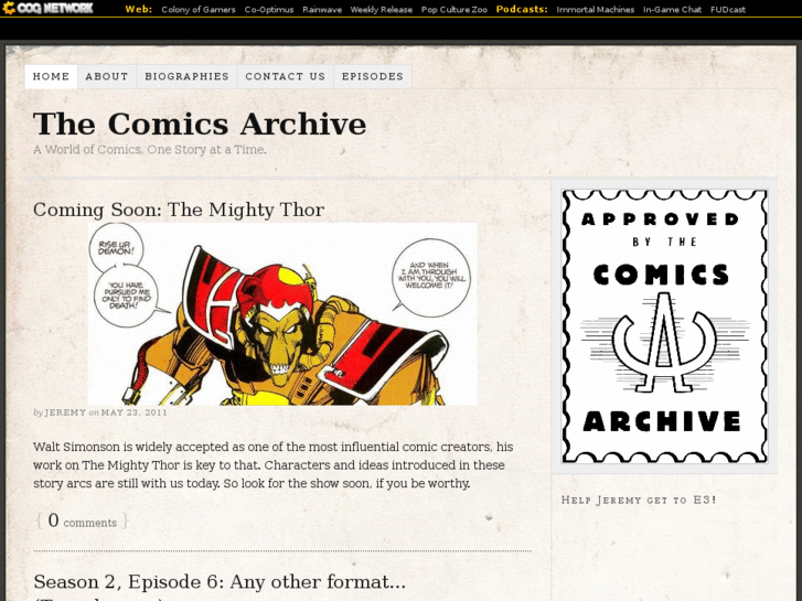www.thecomicsarchive.com