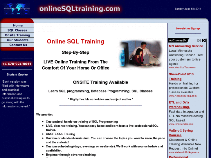 www.onlinesqltraining.com
