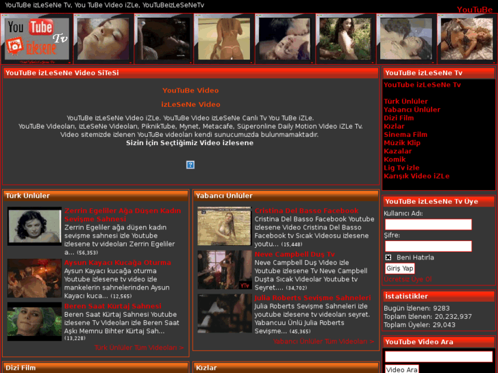 www.youtubeizlesene.tv