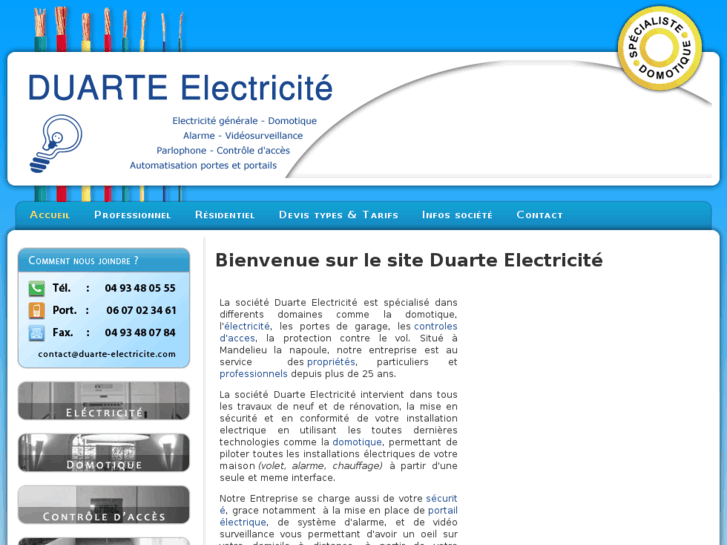 www.duarte-electricite.com