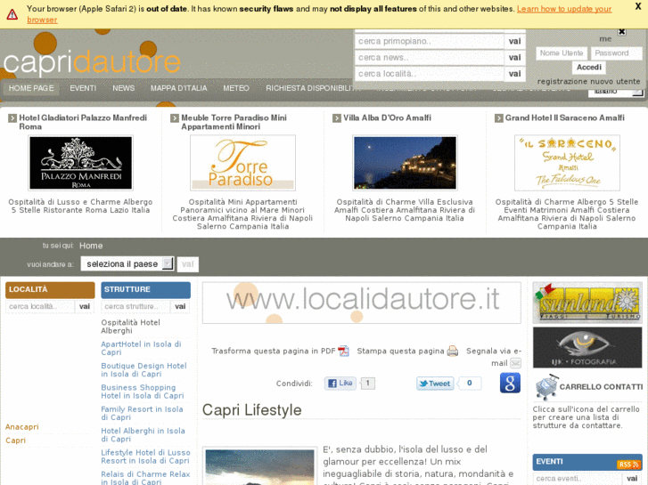 www.capridautore.it