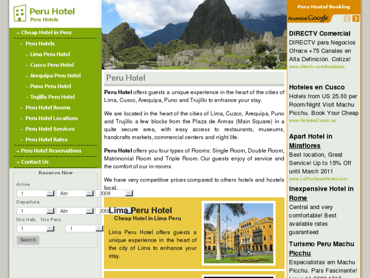 www.peru-hotel.org