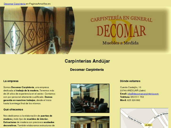 www.decomarcarpinteria.com