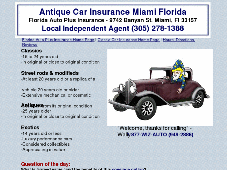 www.antiquecarinsurancemiamiflorida.com