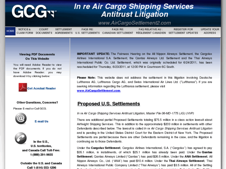 www.aircargosettlement2.com