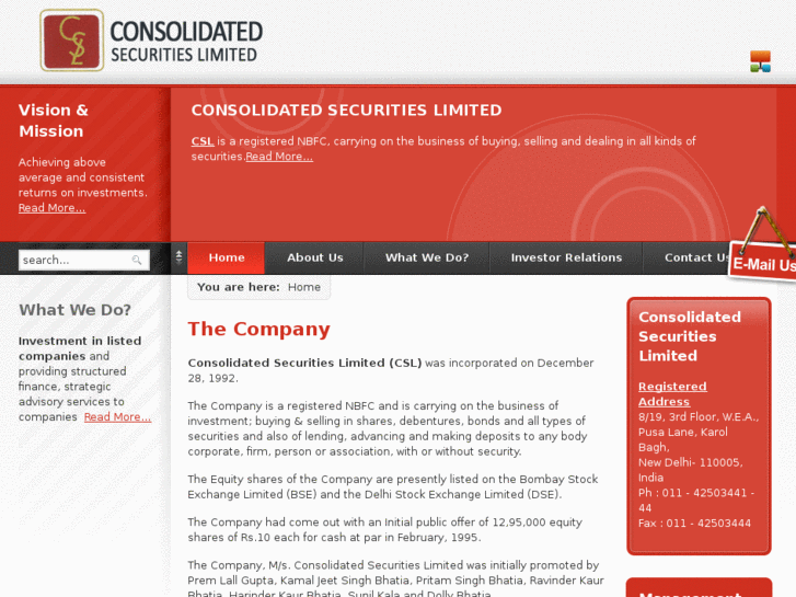 www.consolidatedsecurities.biz