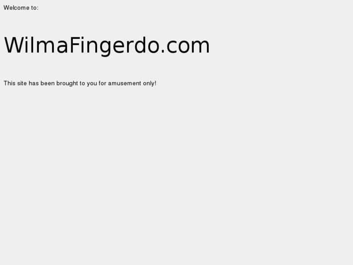 www.wilmafingerdo.com