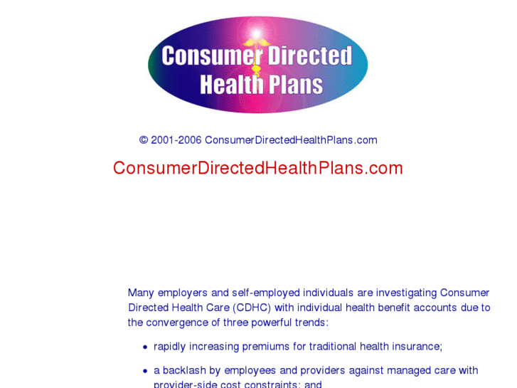 www.consumerdirectedhealthplans.com