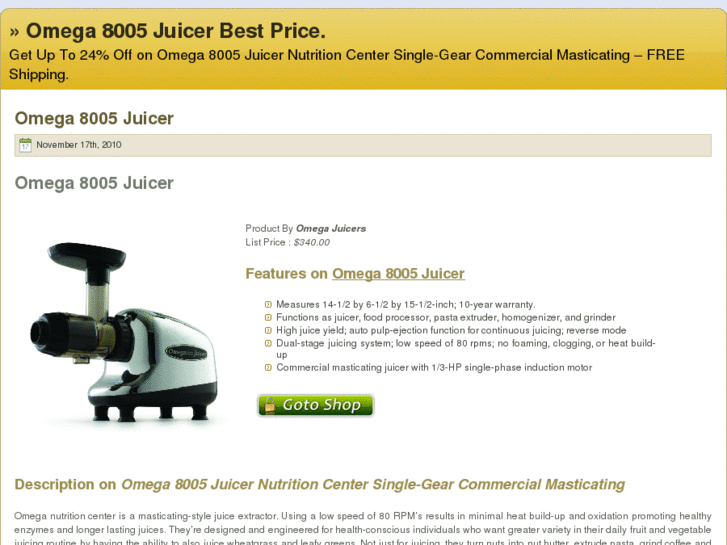 www.juicer8005.info