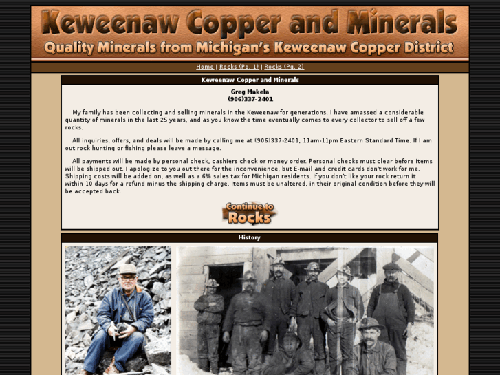 www.keweenawcopperandminerals.com