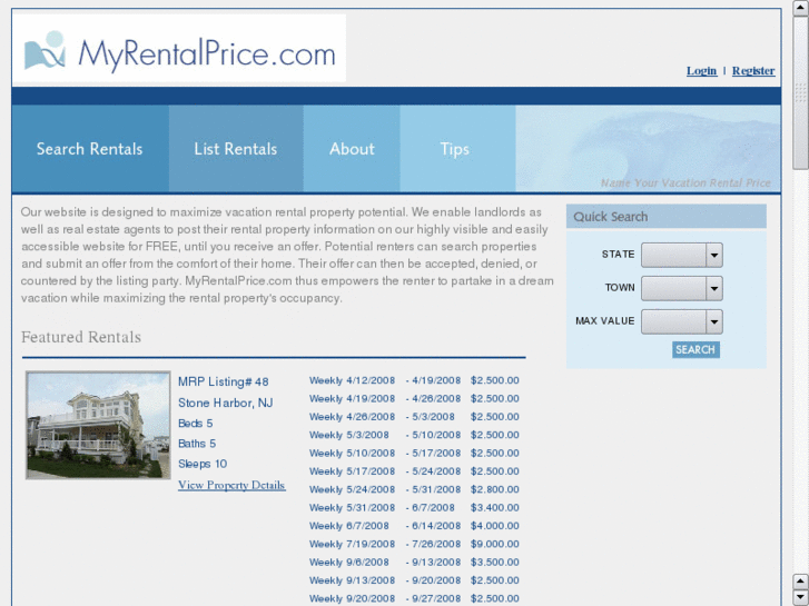 www.myrentalprice.net
