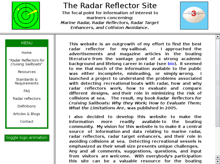 www.theradarreflectorsite.org