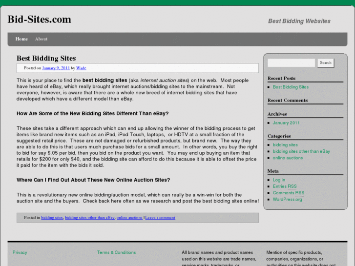 www.bid-sites.com