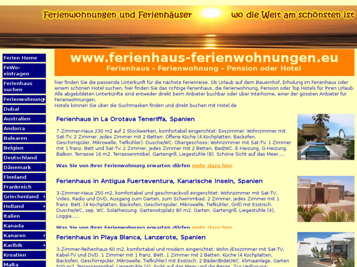 www.ferienhaus-ferienwohnungen.eu