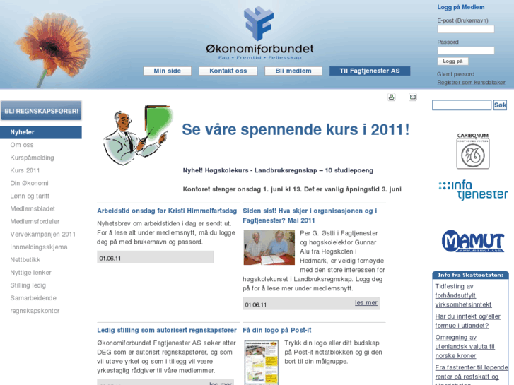 www.okonomiforbundet.org