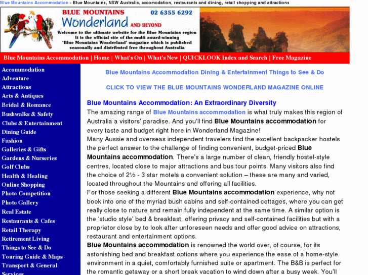 www.bluemountainswonderland.com