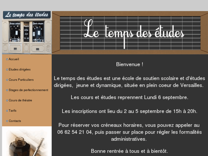 www.letempsdesetudes.com