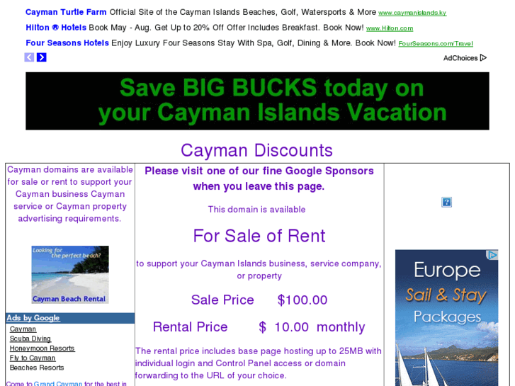 www.caymandiscounts.com