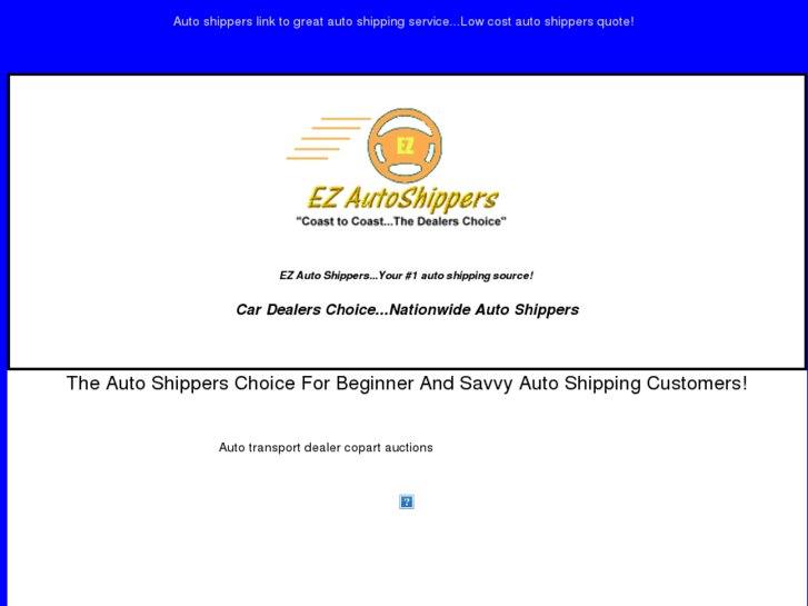 www.ezautoshippers.net