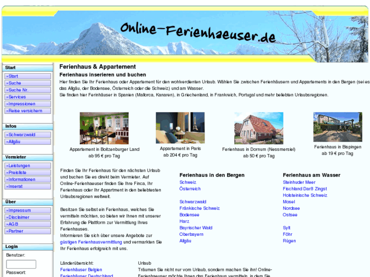 www.online-ferienhaeuser.de