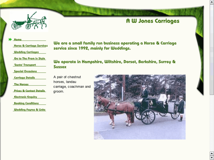 www.awjonescarriages.co.uk