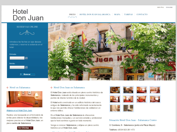 www.hoteldonjuan-salamanca.es