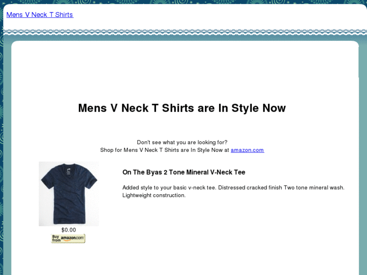 www.mensvnecktshirts.com