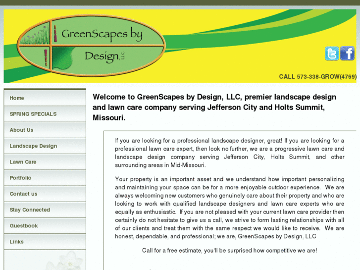 www.greenscapesbydesign.com