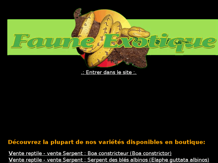 www.faune-exotique.com