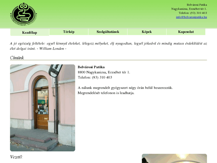 www.belvarosipatika.hu