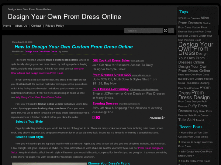 www.designyourownpromdressonline.com