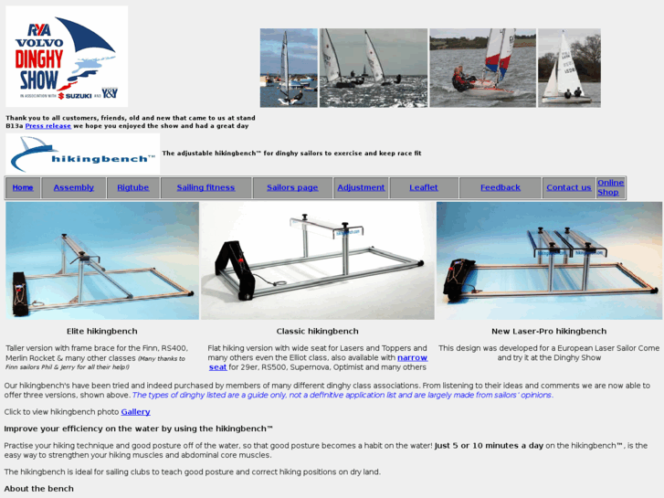 www.hikingbench.com