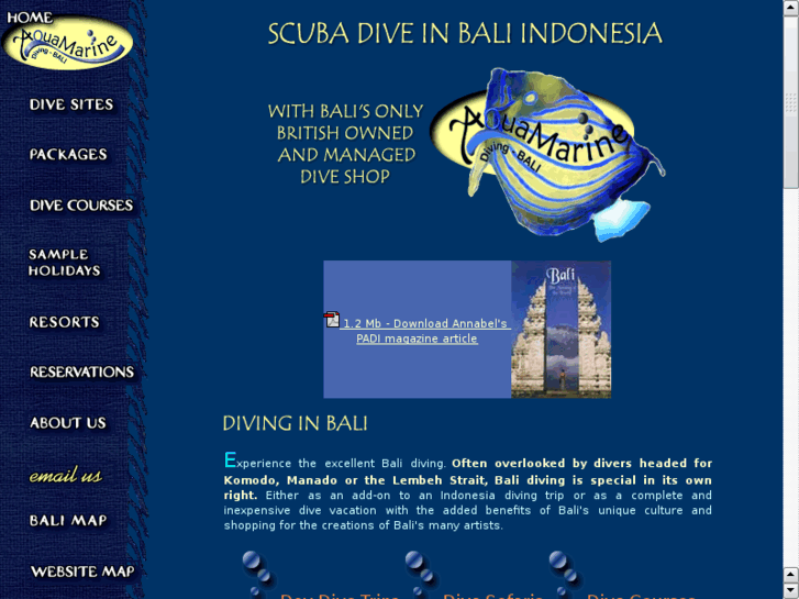 www.aquamarinediving.com